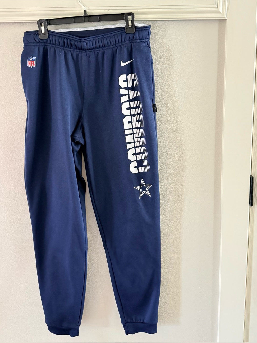 Nike NFL Dallas Cowboys Dri-FIT Sideline Standard Issue Joggers Pants Men's M